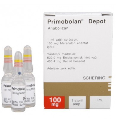 Primobolan Depot (Methenolone Enanthate) Schering, 100 mg / amp