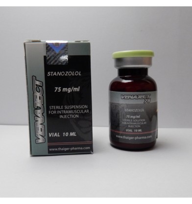 Venaject 75, (Stanozolol injectable) Thaiger Pharma, 750mg/10ml