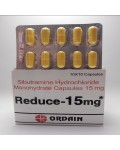 Reduce  (Sibutramine Hydrochloride Monohydrate) ORDAIN, 100tabs / 15mg