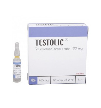 Testolic (Testosterone Propionate) Body Research, 100 mg / amp., 1 amp