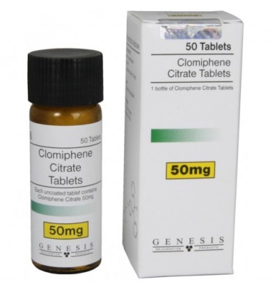 Clomiphene citrate (clomiphene citrate) Genesis, 50 tabs / 50mg