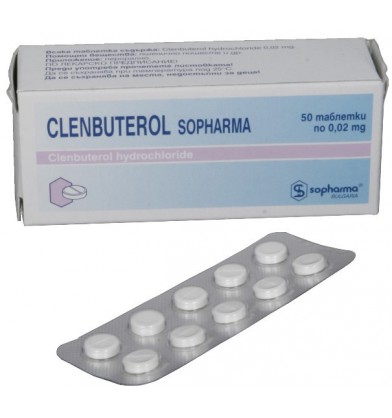 Vasarlas 10 x Clenbuterol Sopharma online