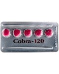 Cobra 120 mg / 5 pills - Sildenafil Citrate