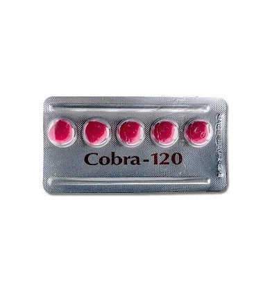 Cobra 120 mg / 5 pills - Sildenafil Citrate