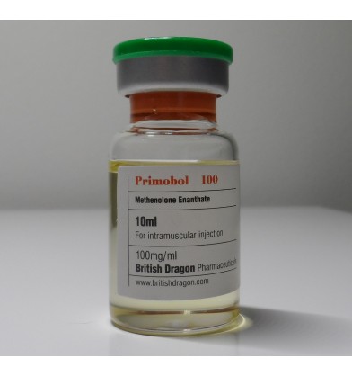 Primobol 100 (Methenolone Enanthate) British Dragon,  100 mg / ml, 10 ml