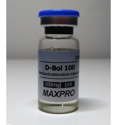 D-Bol 100, Methandienone, Max Pro, 100 mg/ml, 10 ml